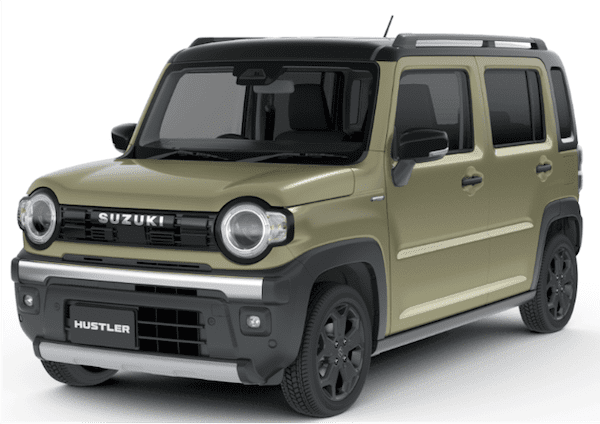 ハスラー ウッドランドカーキメタリック ブラック2トーン