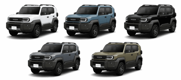 FJクルーザー全カラー